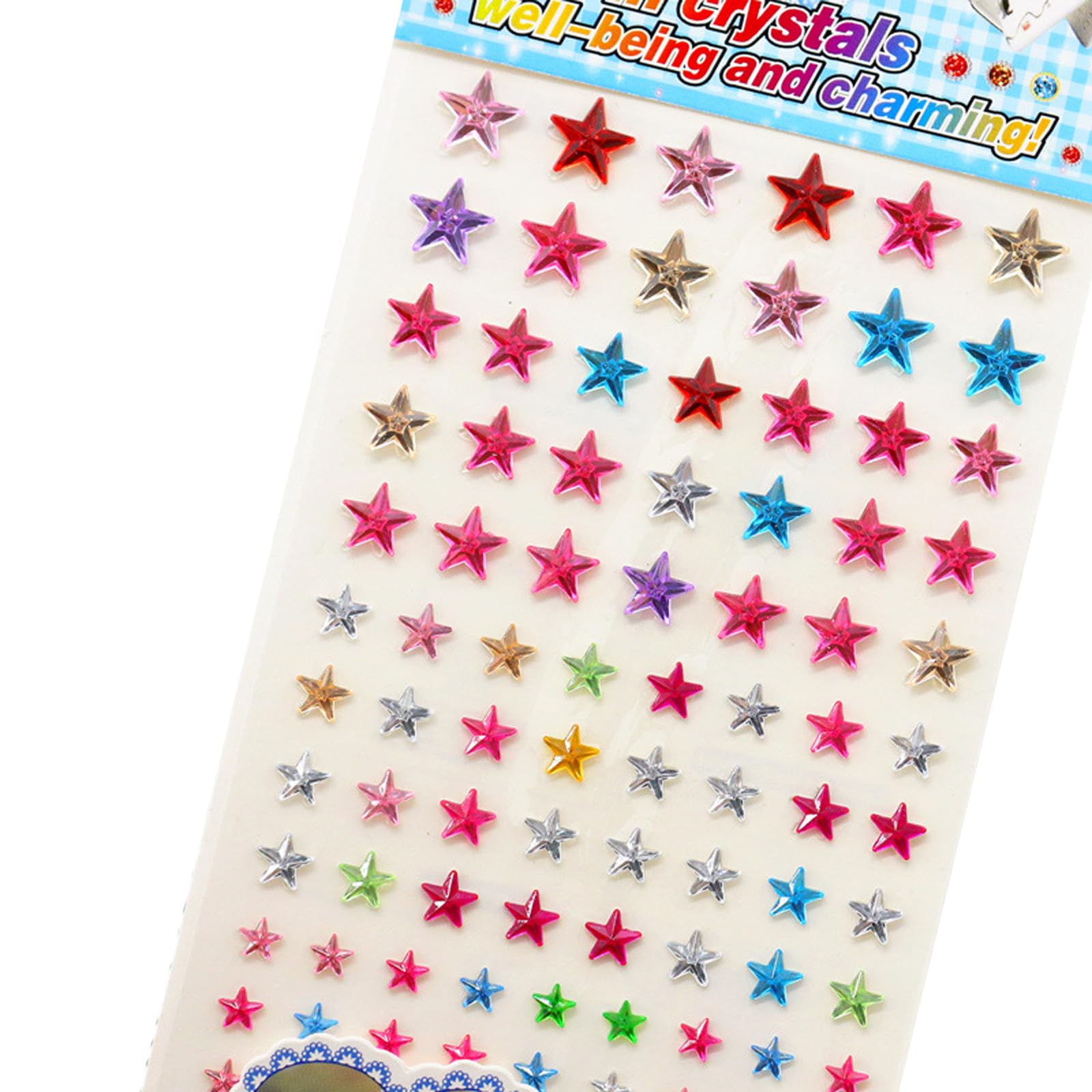 Resin Stickers Stick on for Face Nails Body, Festival Blings Jewels Supplies Valentines Sticker Rhinestones