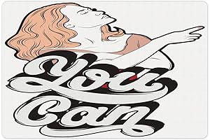 Lunarable Feminist Pet Mat