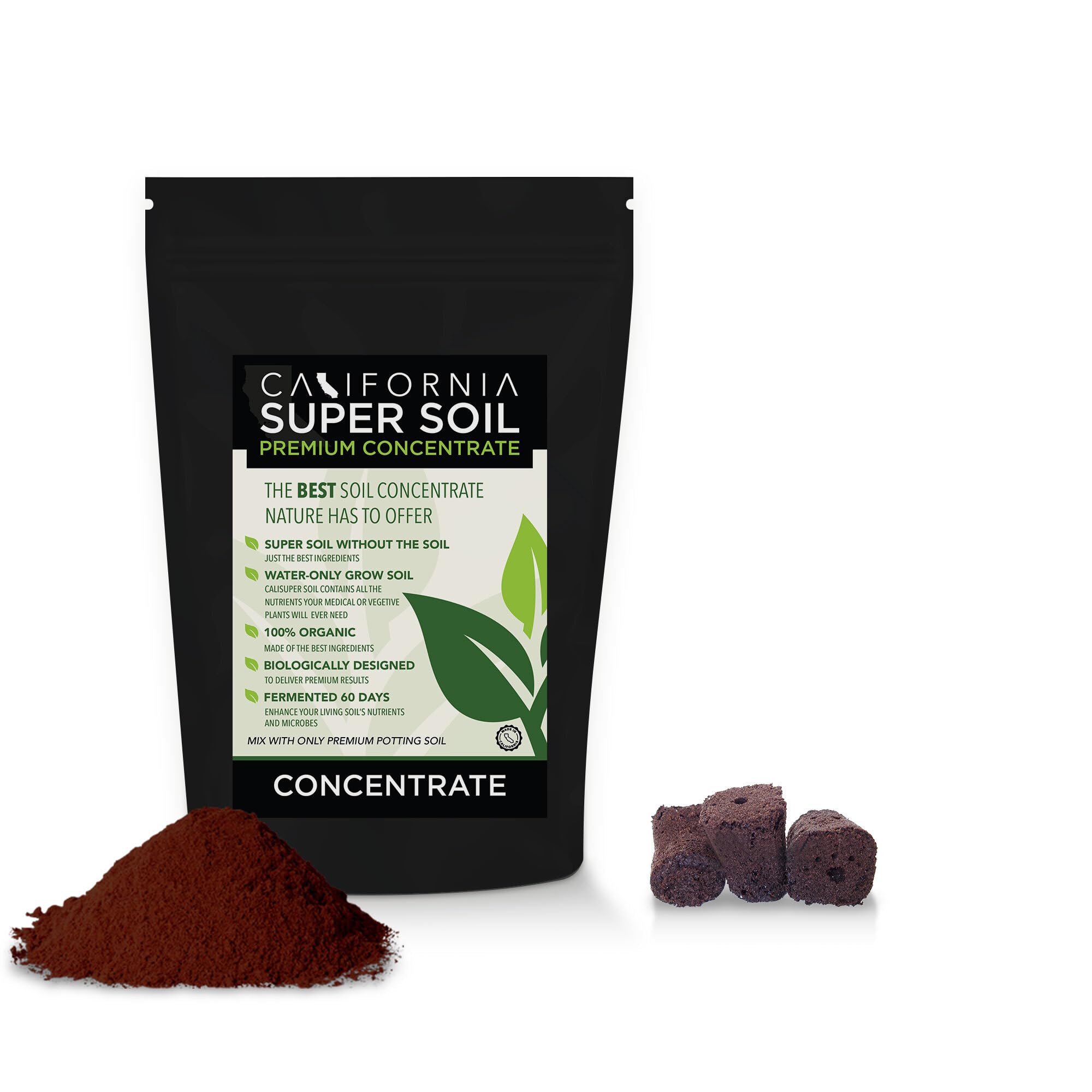 The Bud Grower | Premium 100% Organic Super Soil Concentrate | 2.5 lbs of Premium Soil Concentrate & Rapid Rooters | All-in-One Soil Amendment