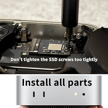 Amazon.com: NURUBRM 2025 M4 Mac mini 2TB SSD Replacement Upgrade