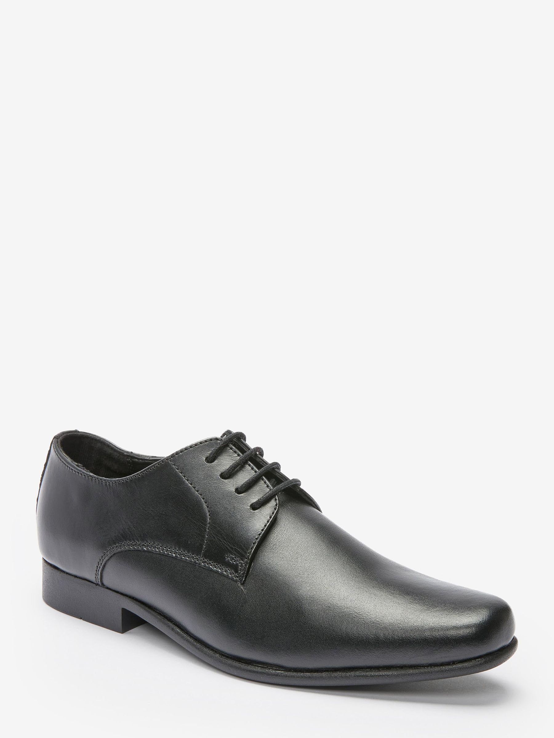 NEXT Garçon Chaussures à Lacets d’école en Cuir