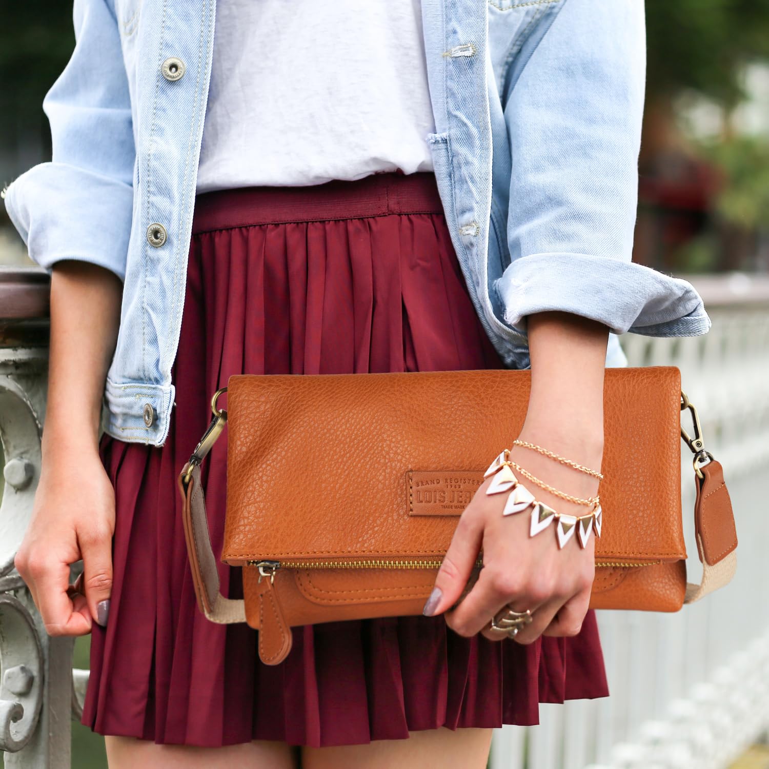 Lois - Bolso Bandolera Mujer elegante. Bolso mujer versátil diseño prá
