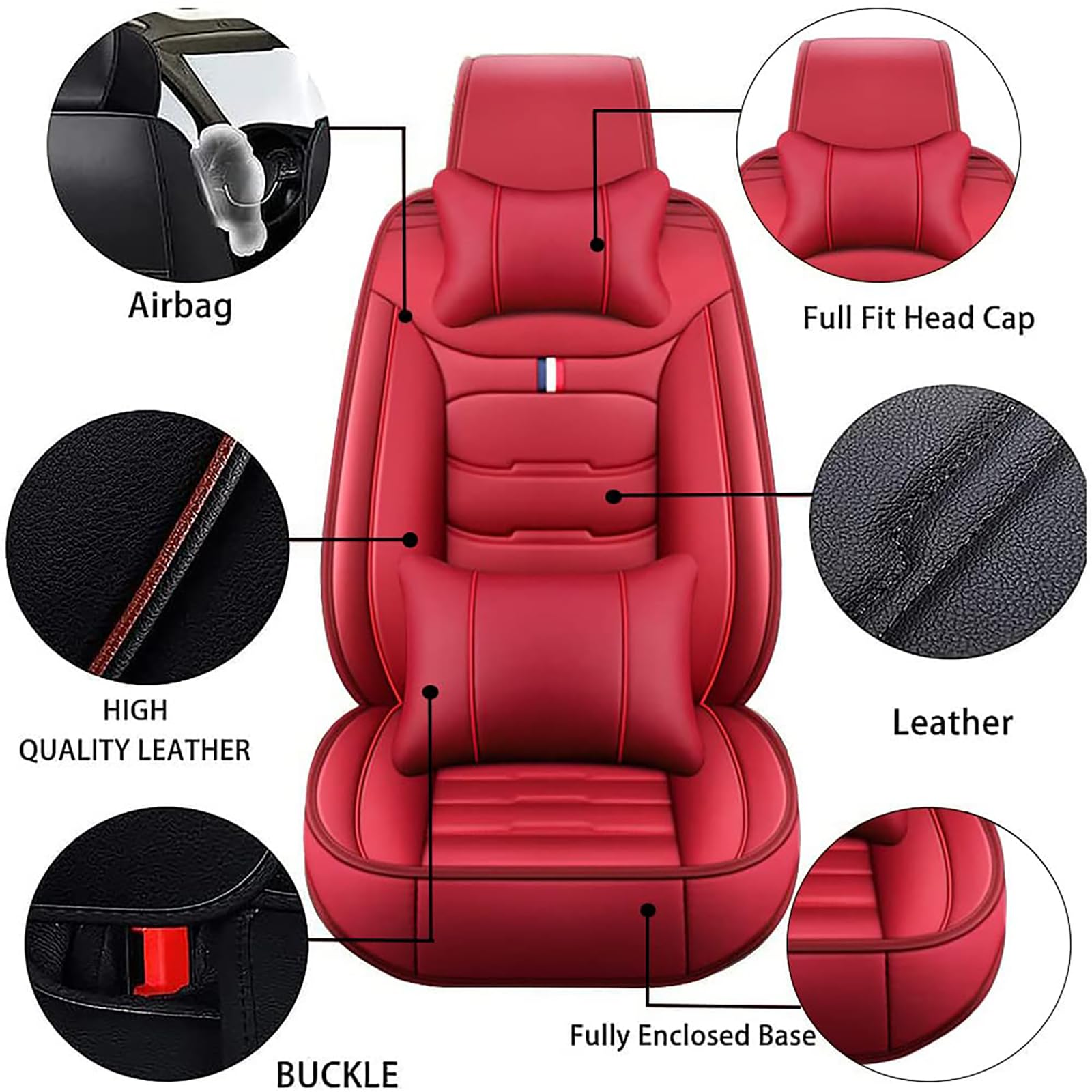 Fundas de Asiento con Bolsillos para Fiat Bravo 2007-2014