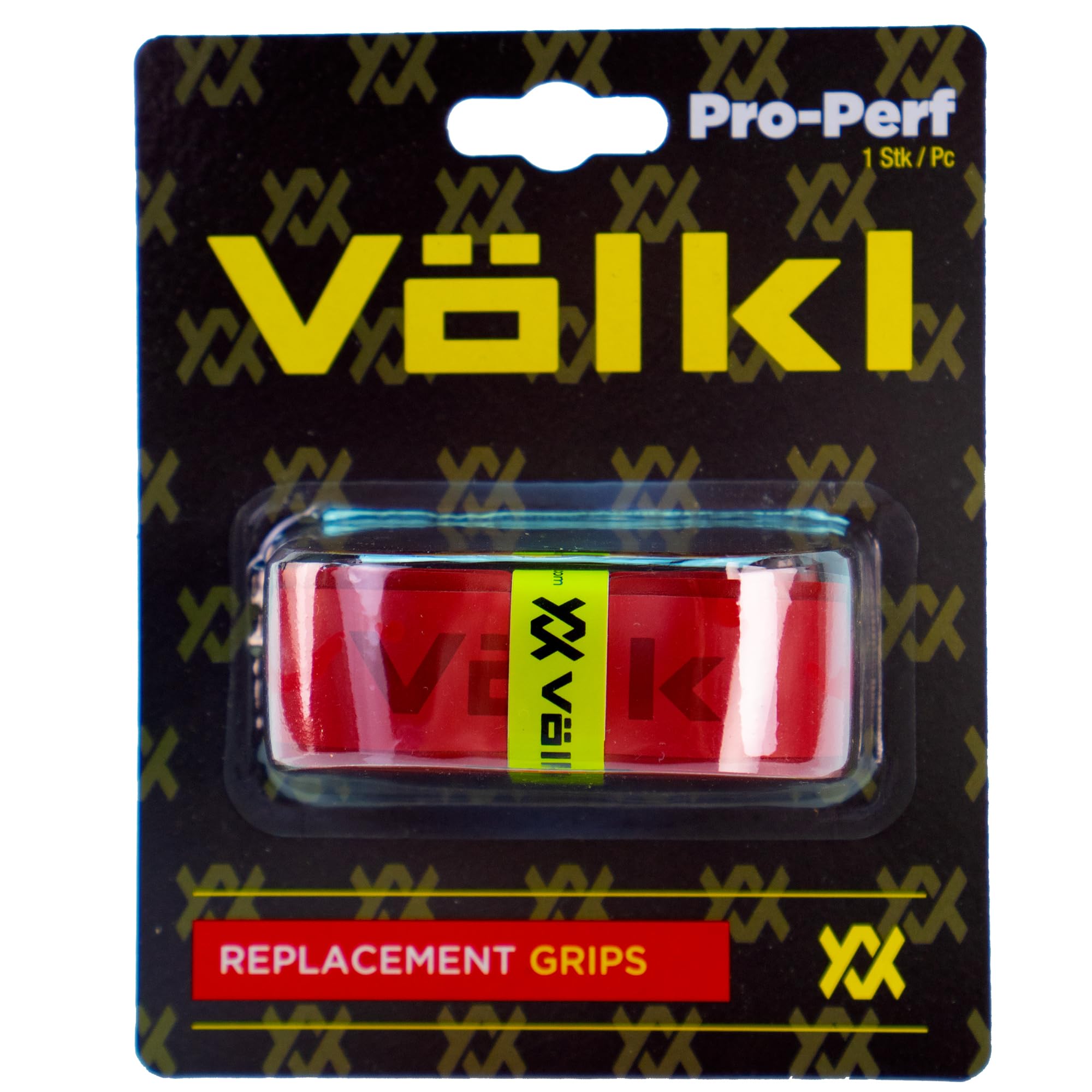 Volkl V-Sense Pro-Perf (Perforated) Tennis Racket Replacement Grip - Red