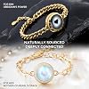 TOTWOO Touch Bracelet for Couple Vibration & Light Up Bracelets Long Distance Gifts for LDR One-to-One Bluetooth Pairing via App