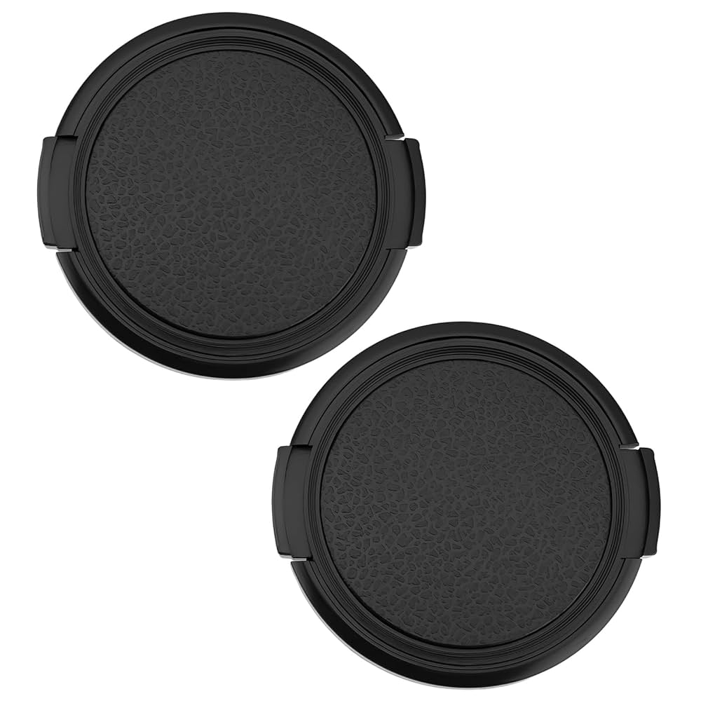 Amazon.com : OTOTEC 2pcs 55mm Lens Cap 55mm Side Pinch Lens