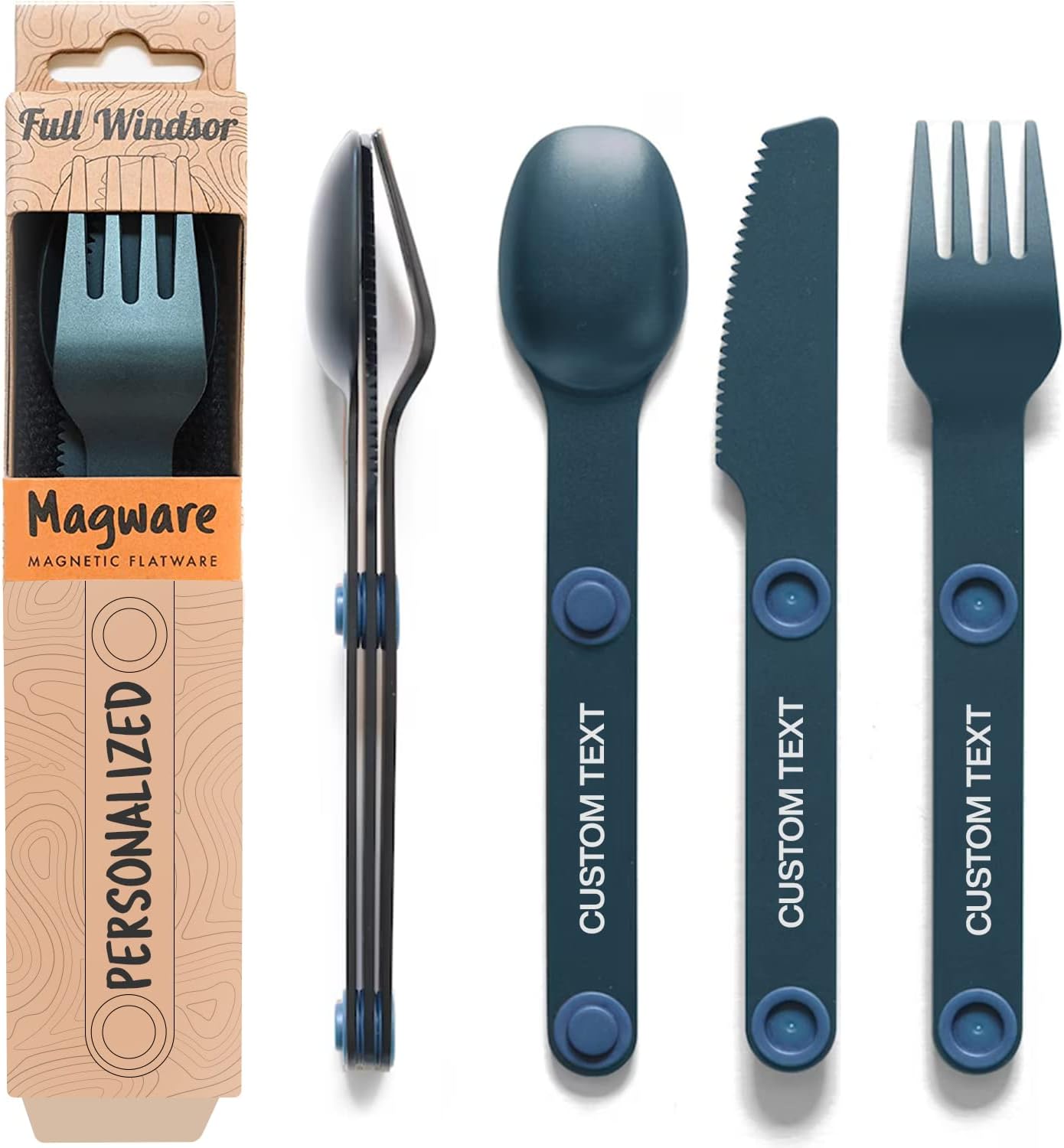Personalized MAGWARE Camping Cutlery Utensils Set