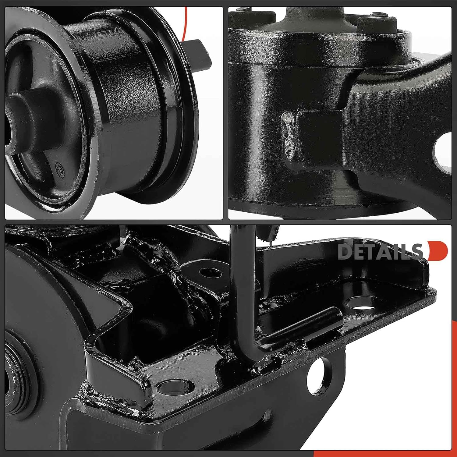 A-Premium 4PCS Engine Motor Mount and Transmission Mount Kit Compatible with Mazda MPV 2000-2006, 2.5L 3.0L, Automatic Transmission, Replace# LC6239060C, LD4739070A