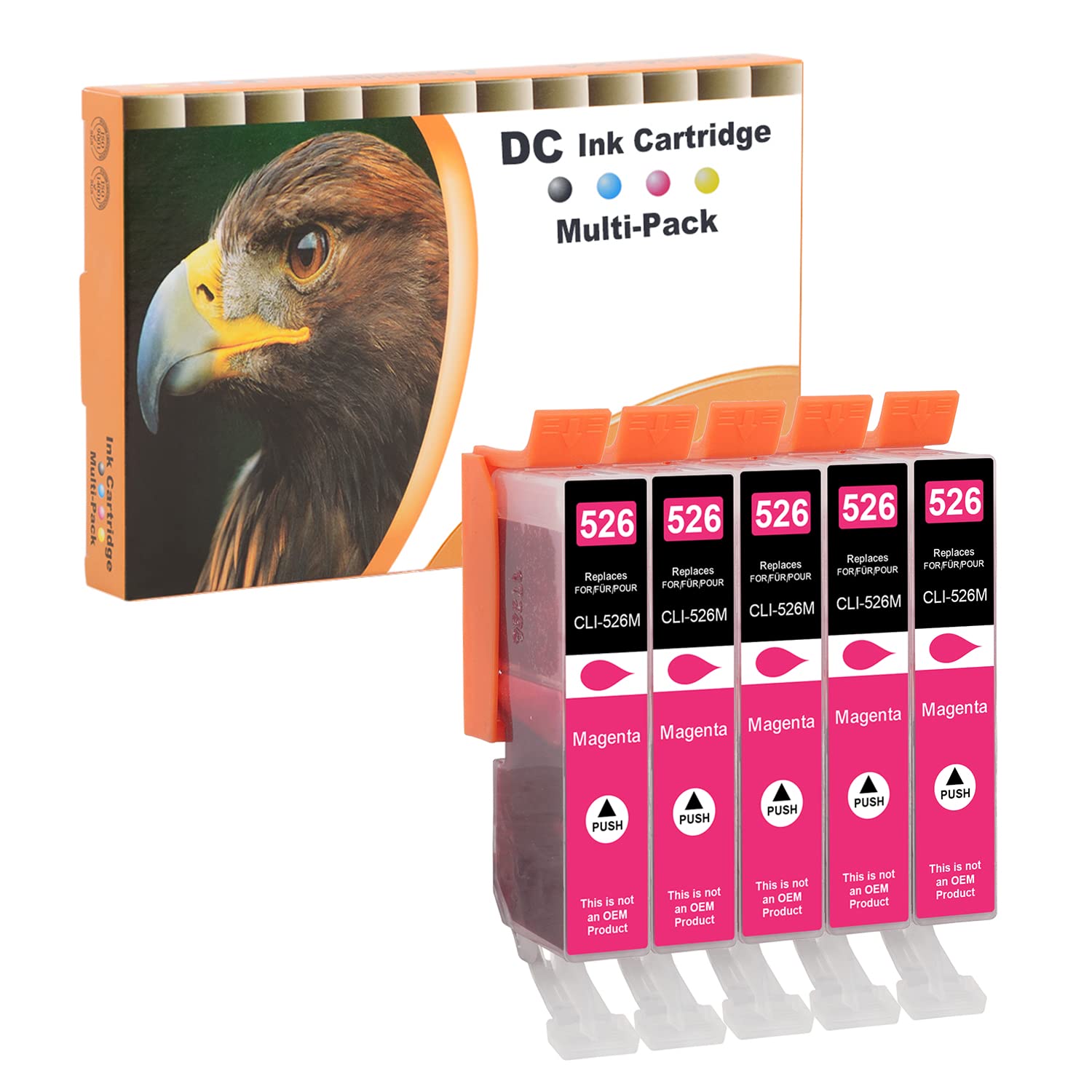 D&C 12x Cartuchos de Tinta compatibles para Canon PGI-525 CLI-526 para Canon Pixma MG5250 MG5300 MG5340 MG5350 MG6100 MG6150 MG6200 MG6250 MG8150 MG8250 MX710 MX715 MX880 MX885 MX895 iP4800 IP4840 — view 17
