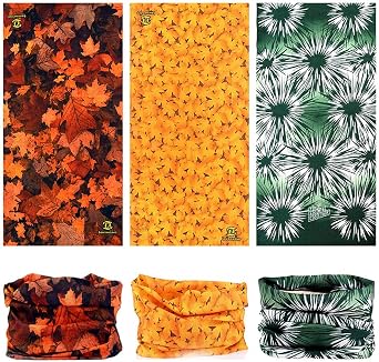VANCROWN Headband Neck Gaiter Head Wrap Headwear Face Mask Magic Scarf Bandana for Men and Women