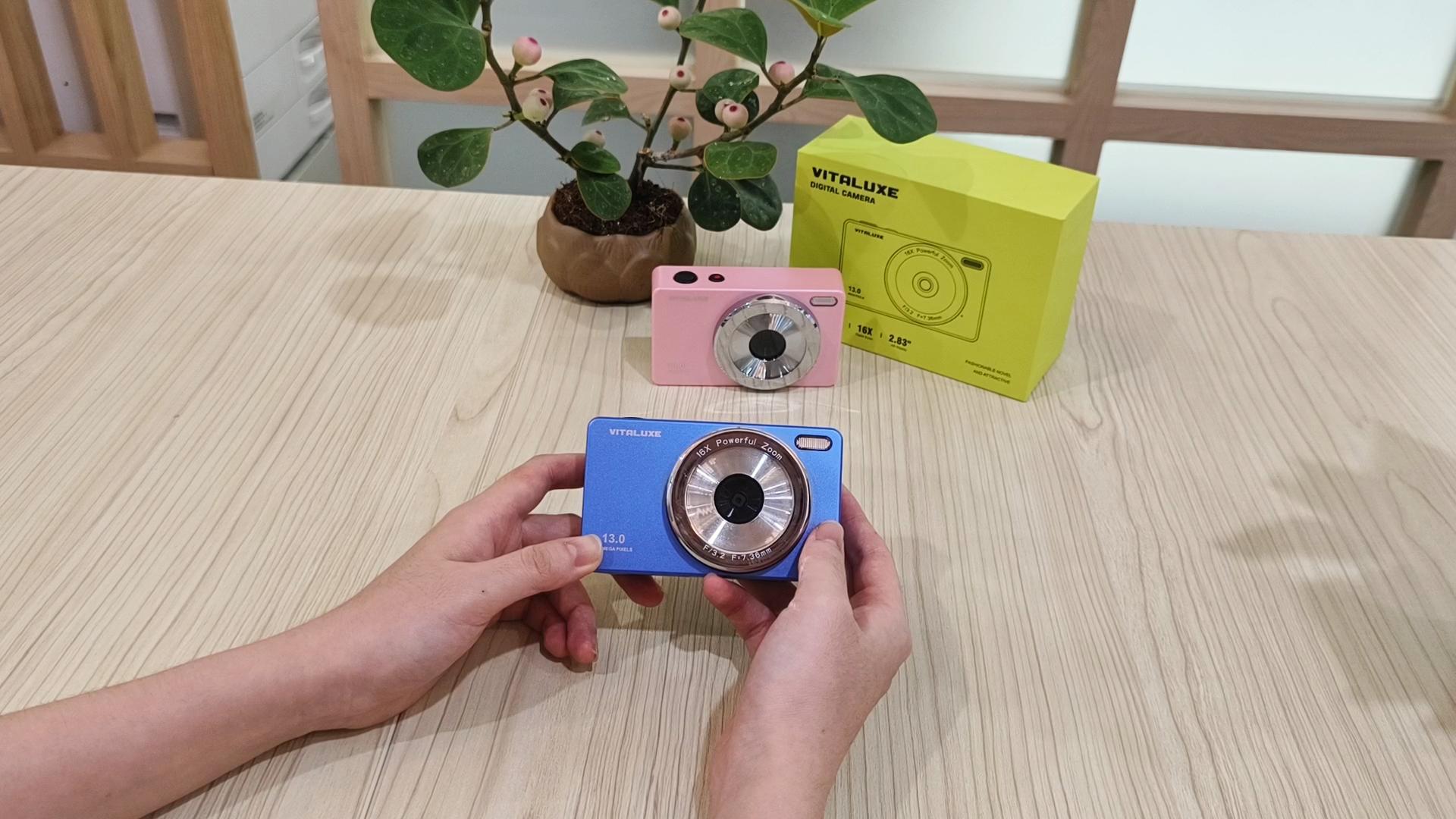 Amazon.com : 4K Digital Camera, VITALUXE FHD Kids Camera, Real