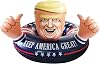 Inflatable Pool Float American Pool Float for Summer Pool Party - Fun Inflatable for Adults and Kids