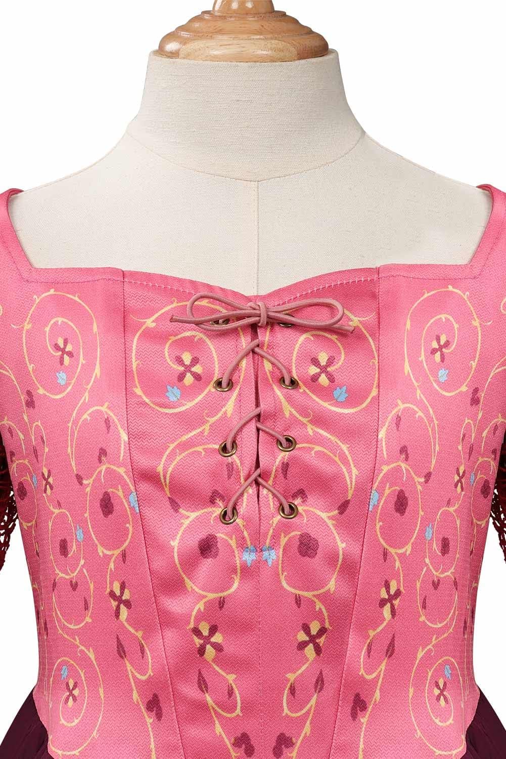 Girls Costume Dress Kids Witch Cosplay Halloween Outfit - Image 6