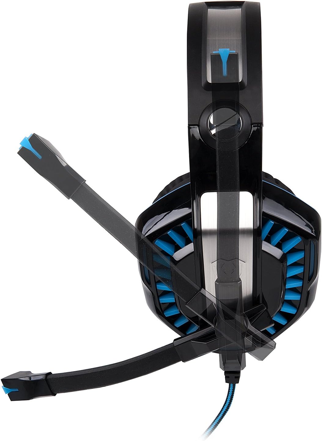 New Xbox One Headset MFEEL Gaming Headset with Mic for PC, PS4,Xbox one S Laptop Phone - Noise lsolating Volume Control LED Light (GM-2-BB)