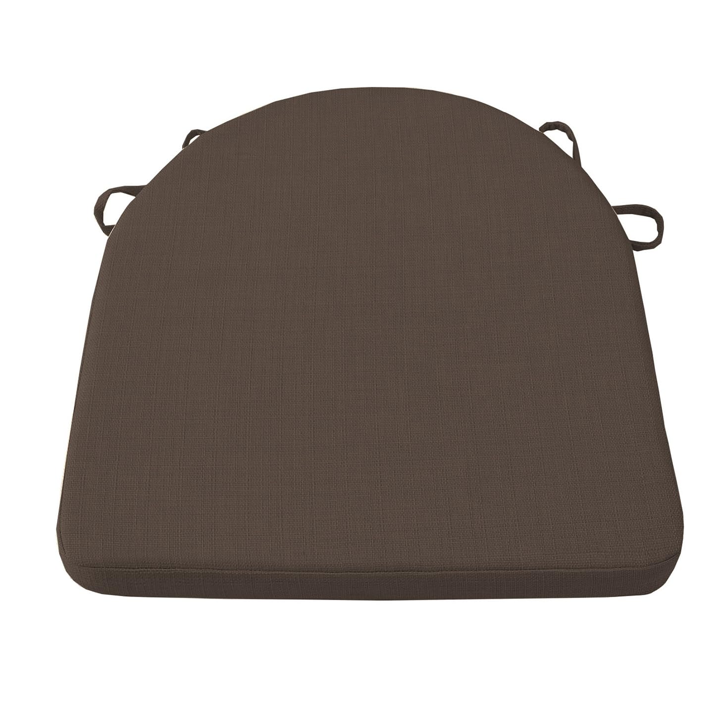 Cojín en forma de U cómodo almohada para silla de comedor interior y exterior