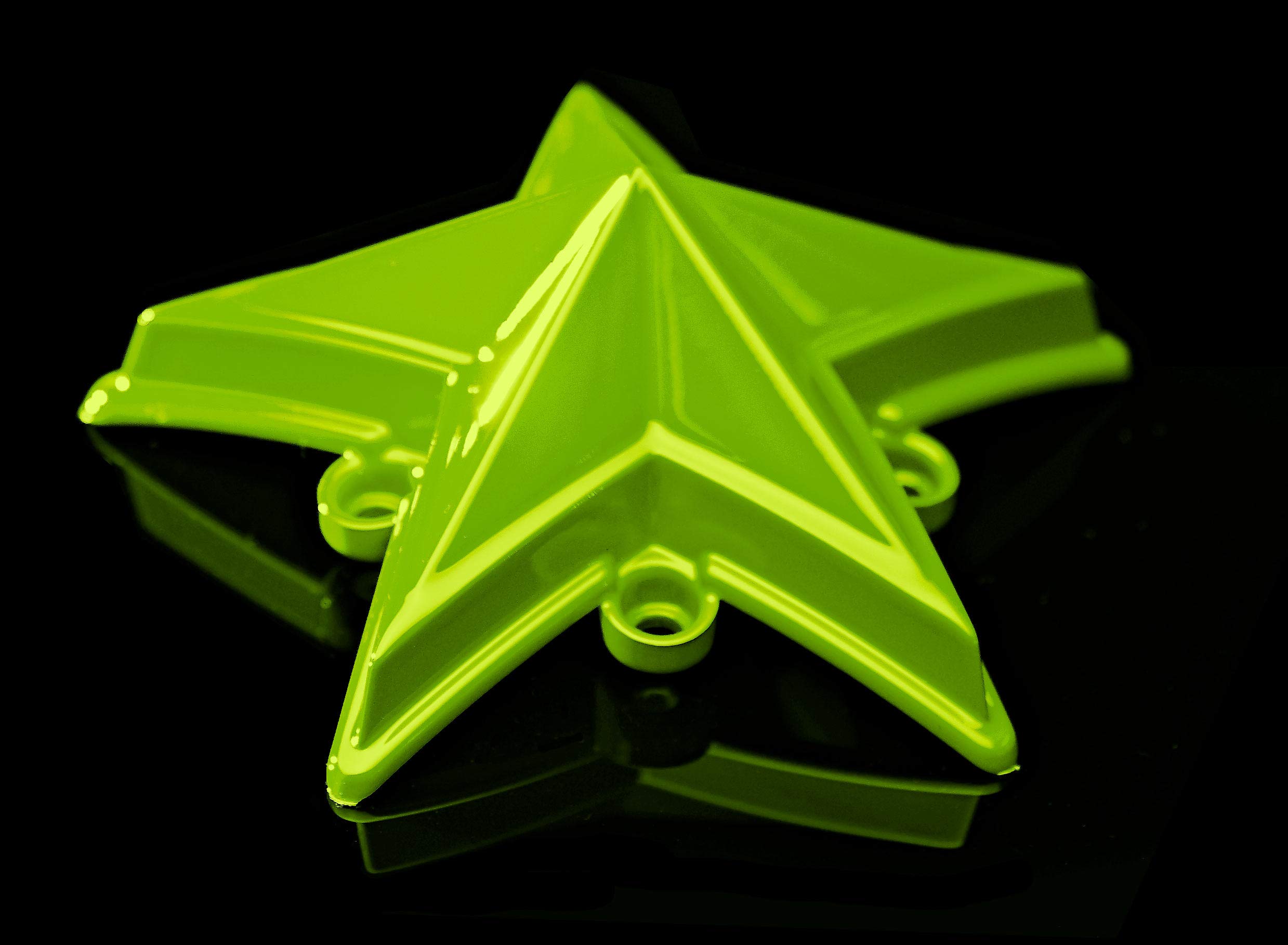 XD XDS STAR LOGO - GREEN (5PK) - XDSTAR-GN-PK