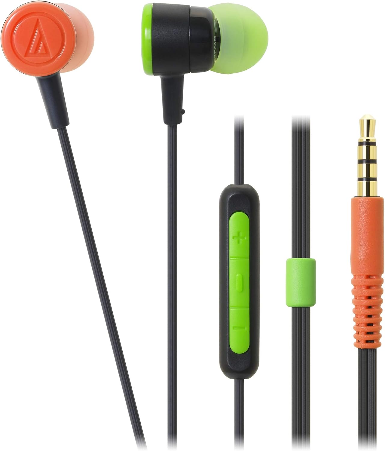 Amazon Co Jp Audio Technica Ipod Iphone Ipad専用カナル型イヤホン ブラッククレイジー Ath Ckl220i Bcz 家電 カメラ