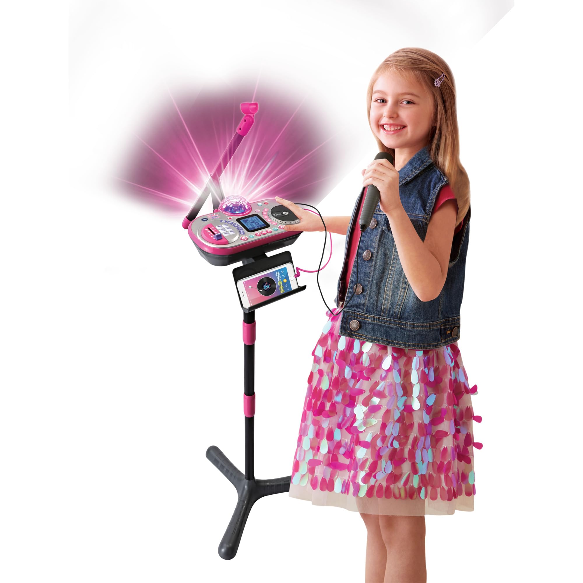 VTech Kidi Super Star DJ Studio pink - 10-in-1 Karaoke