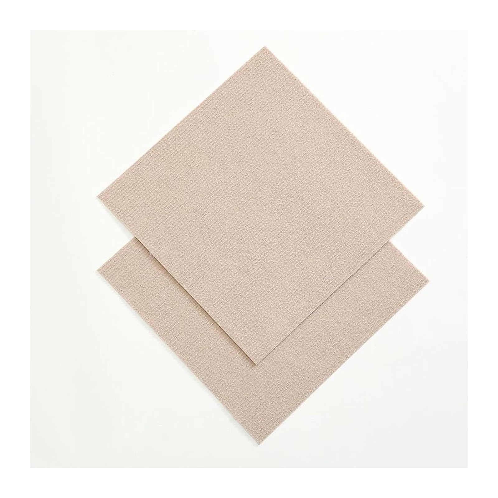 Cxvhsertwr Beige Carpet Squares, Carpet Tiles Diy Self Adhesive Commercial/Residential Floor(,9Pcs)
