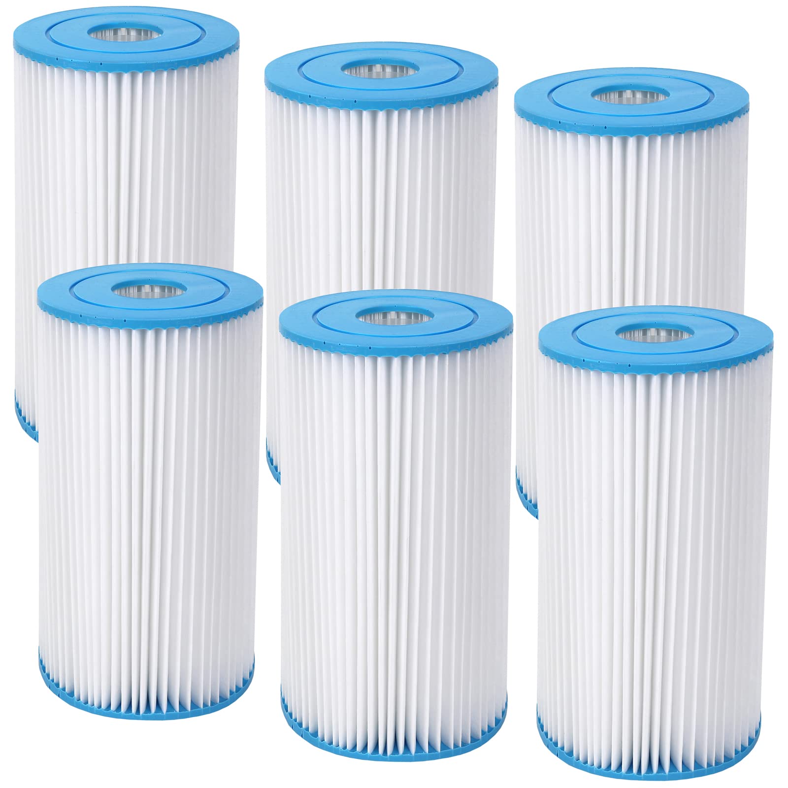 MW Watersports Lot de 6 cartouches de rechange pour filtre de piscine de type A/C