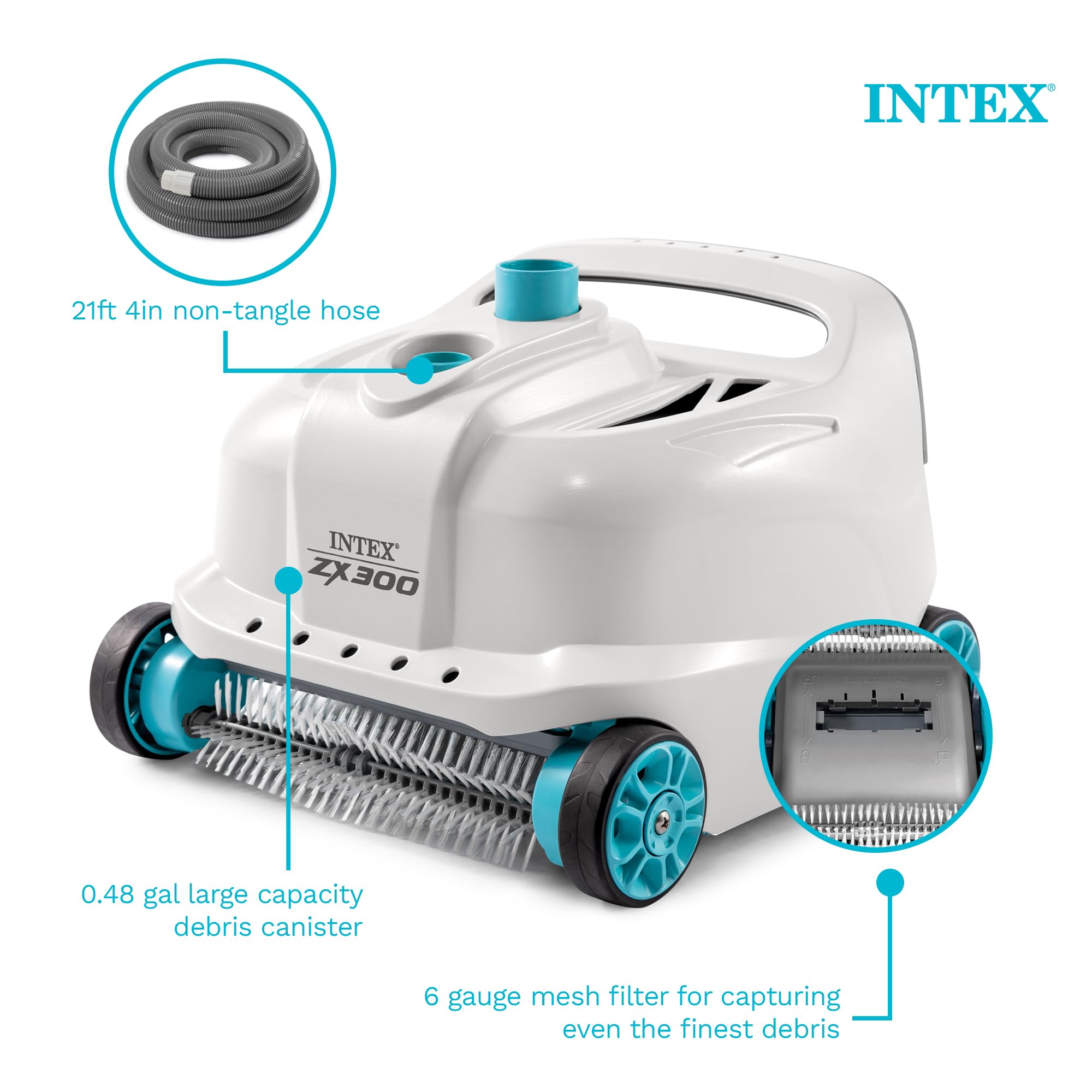 INTEX 28005E ZX300 Deluxe Pressure-Side Above Ground Automatic