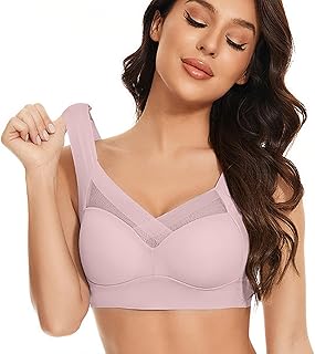 Sutiãs femininos | Sutiãs de suporte para costas Sutiã push-up confortável | Sutiãs respiráveis e antiderrapantes para mulheres e meninas Jpsdows