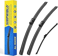 Vista 37 de Juego de 3 limpiaparabrisas de repuesto de fábrica para Volkswagen Atlas 2018-2022, juego de limpiaparabrisas de 26 + 22 + 12 pulgadas (juego de 3)