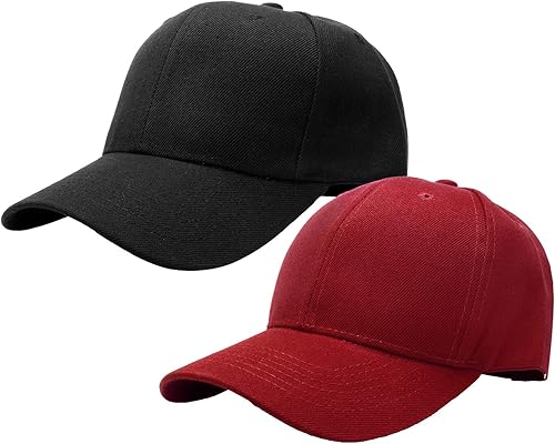 Miniatura 262 de Falari - Gorra de béisbol, tamaño ajustable, para correr, entrenamientos y actividades al aire libre, para todas las estaciones.