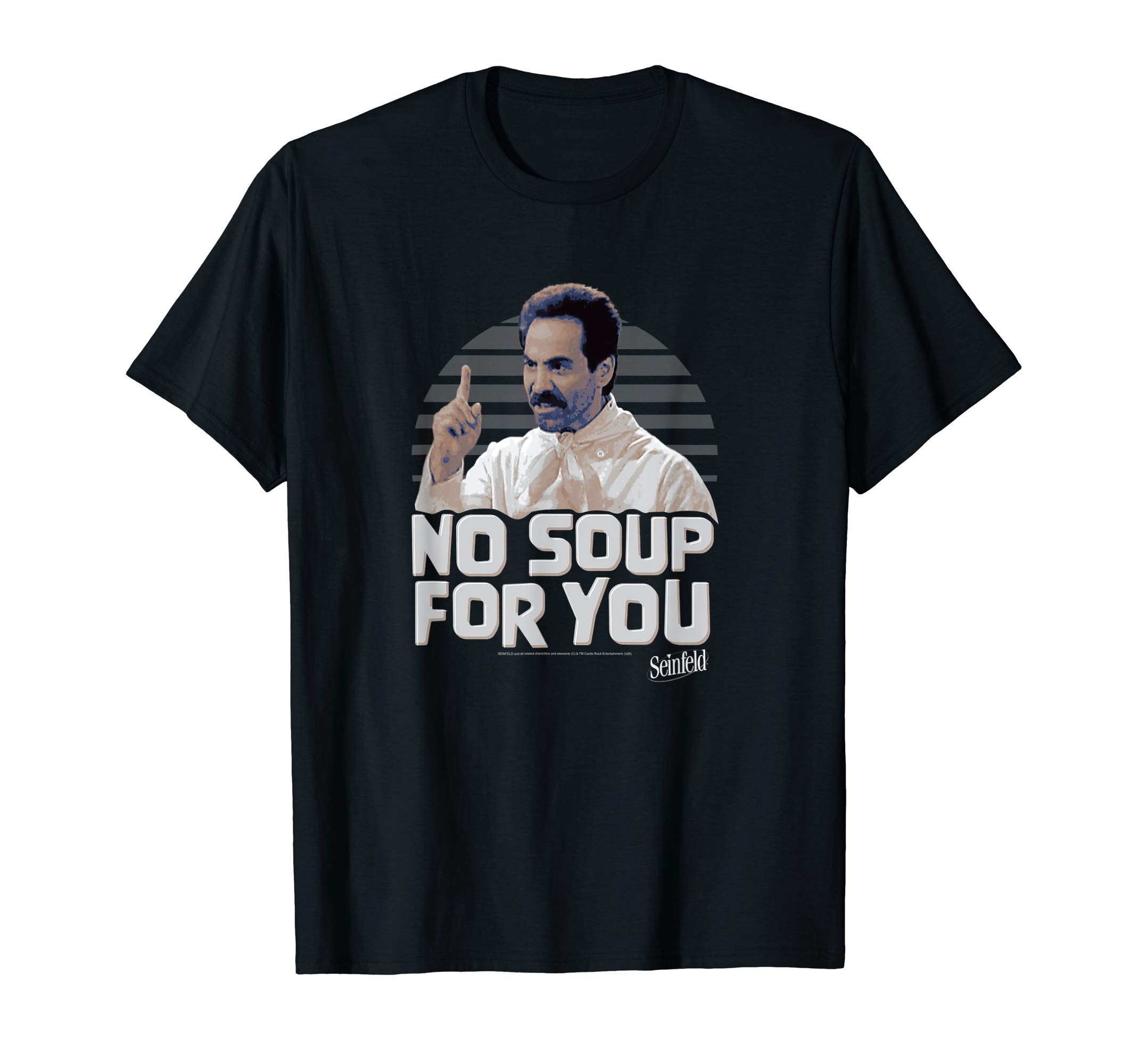 Seinfeld No Soup for You Chef Scold T-Shirt