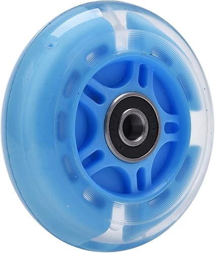 Miniatura 5 de Rueda trasera flash de 3.150 in x 0.945 in M8x43 44 45 46 1.850 in Juego de ejes para micro mini plegable 2 3 4 ruedas niños scooter herramienta de