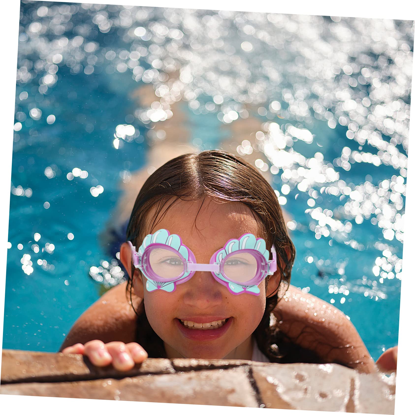 Toddmomy 3 Pièces Lunettes De Natation Pour Enfants Lunettes De Plage Lunettes De Mer Lunettes De Mignonnes Lunettes Pour Enfants 6-14 Ans Pc Tout-petit Masque Plongée