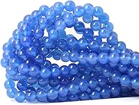 Vista 64 de Cuentas redondas sueltas de ágata estilo antiguo vena de dragón de 6mm, cuentas para diseño de joyas, 60 cuentas