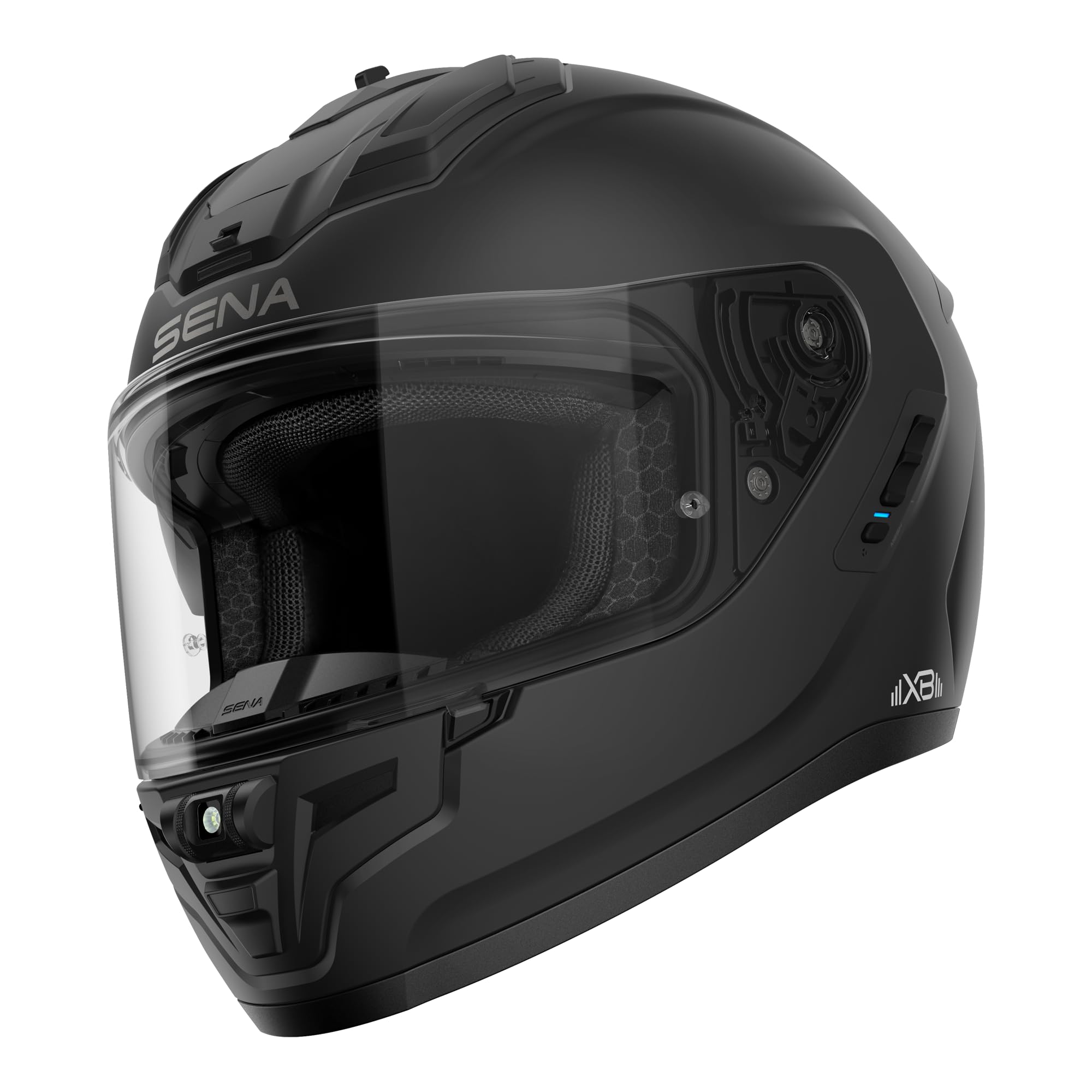 Sena Phantom XB Integral-Smart-Motorradhelm mit integrierter Kommunikation und akustischen Audiokammern