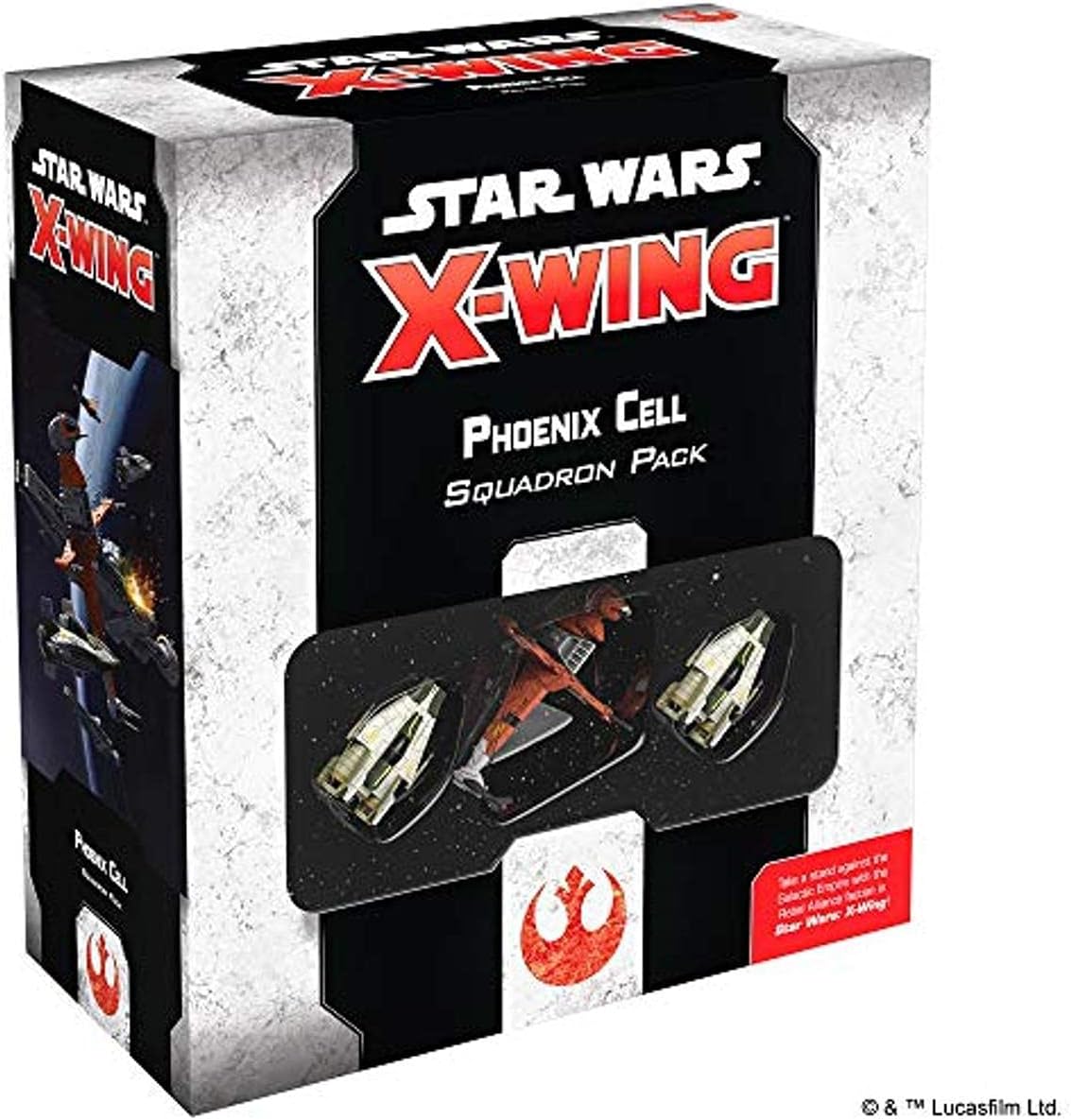 Star Wars X-Wing 2nd Edition Miniatures Game Phoenix Cell SQUADRON PACK | Strategy Game for Adults and Teens | Ages 14+ | 2 Players | Average Playtime 45 Minutes | Made by Atomic Mass Games