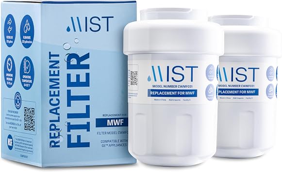 Mist MWF Water Filter, NSF 42, 2 Pack