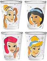 Vista 12 de Silver Buffalo Disney Una película Goofy - Juego de 4 mini vasos con personajes de Goofy, Max Goof, Roxanne y Bobby Zimuruski, 1.5 onzas