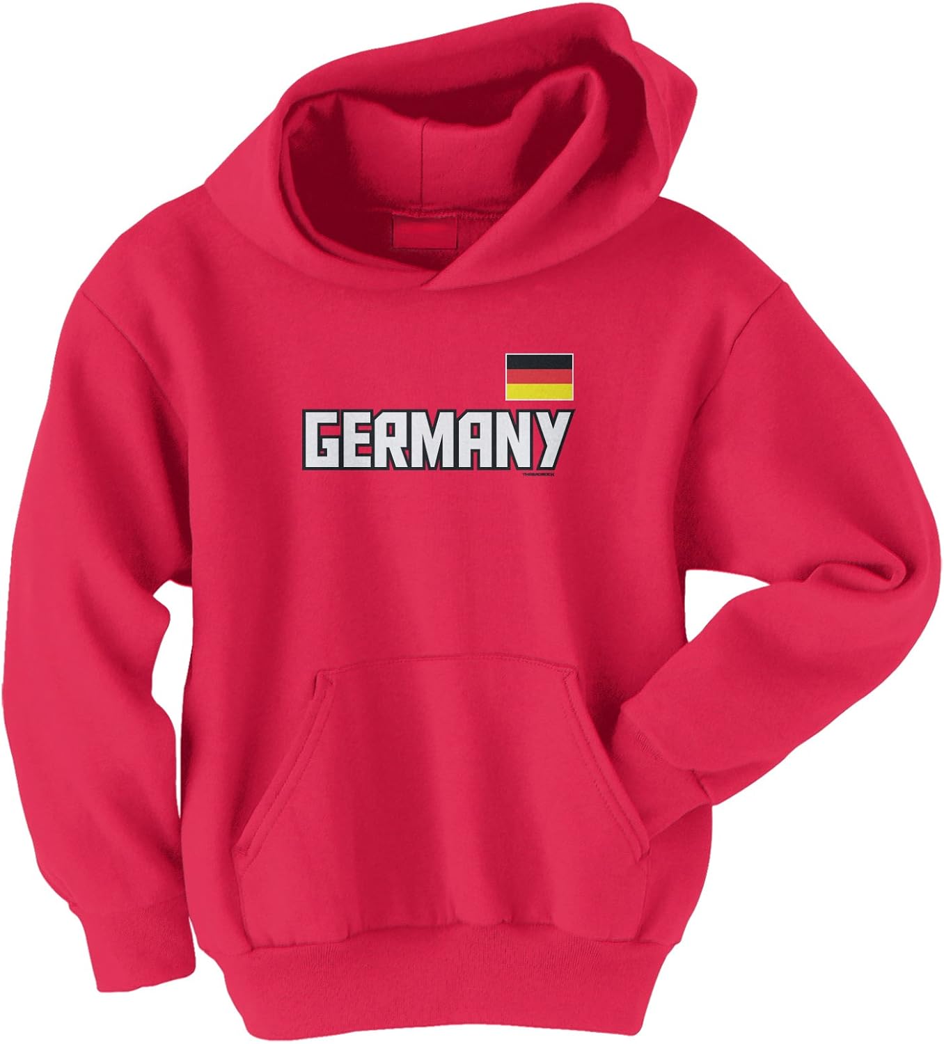 Threadrock Big Boys' Germany National Pride Youth Hoodie Sweatshirt