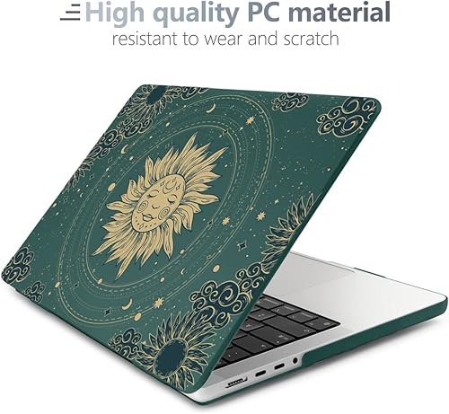 Miniatura 154 de Batianda Funda para MacBook Pro M4 de 16 pulgadas 2024 2023 2021 modelo A3403 A2991 con chip M3 M2 Pro/M1 Max, carcasa rígida de plástico