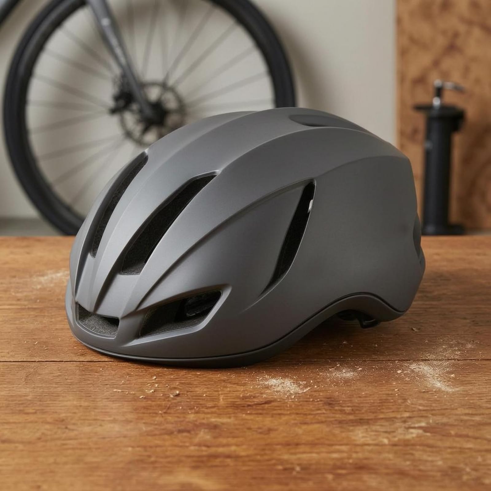 Casco da Ciclismo Casco Bici Casco Bicicletta Casco Adulto con Segnalazione Posteriore USB Integrata in Calotta Rigida Opaca Ventilazione per Tragitti