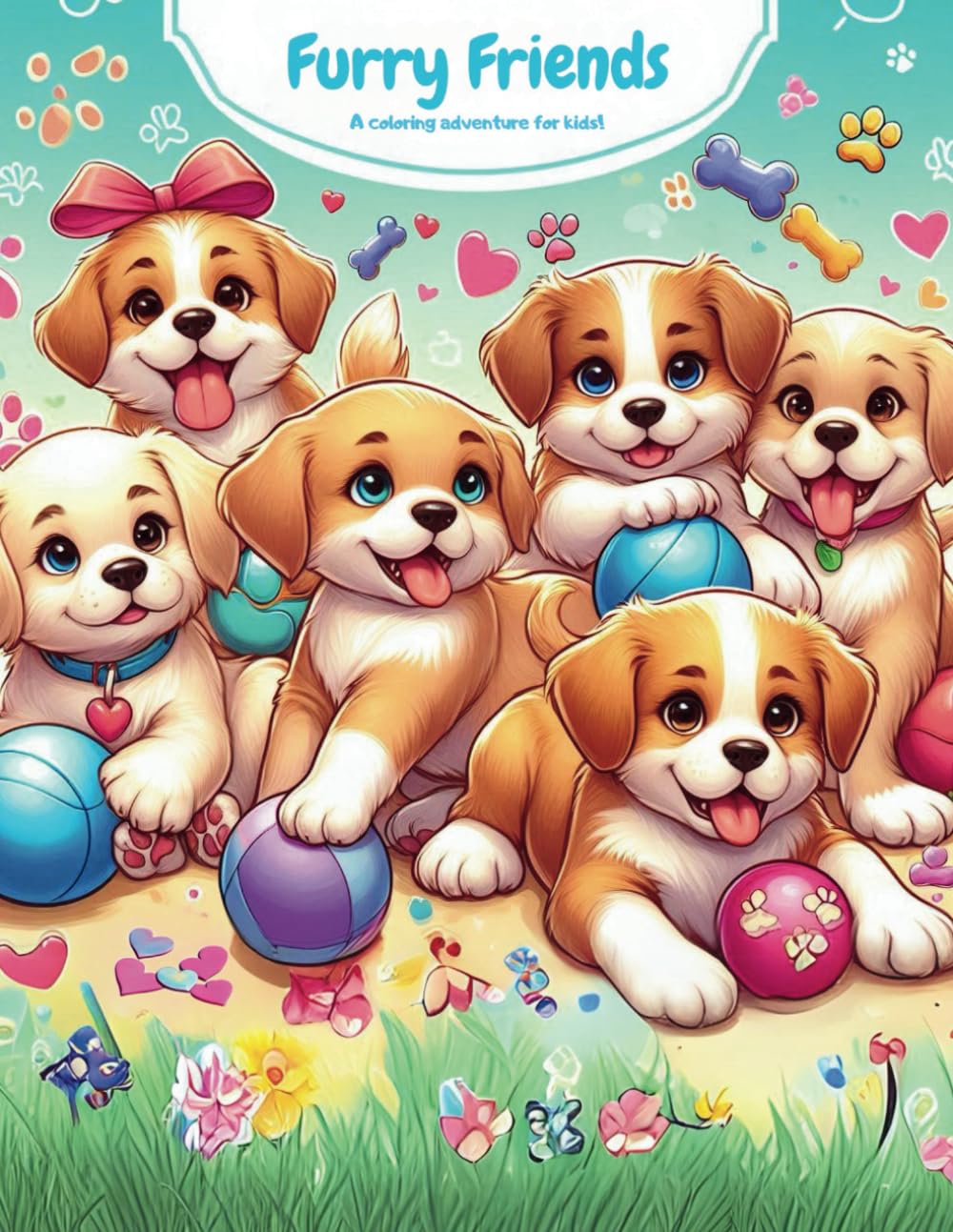 Furry Friends, A Coloring Adventure