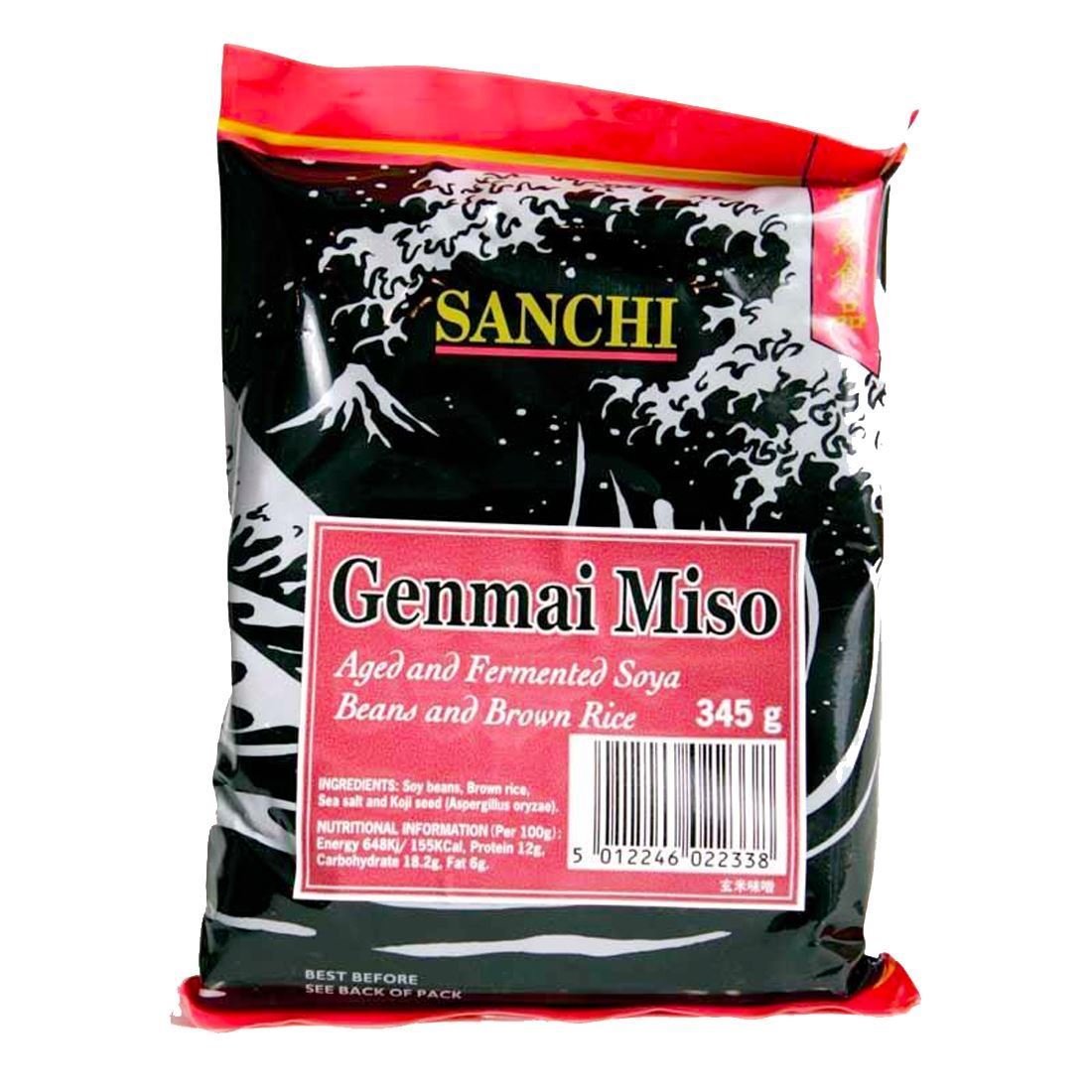 Sanchi Miso Genmai (Brown Rice) (6 X 345g