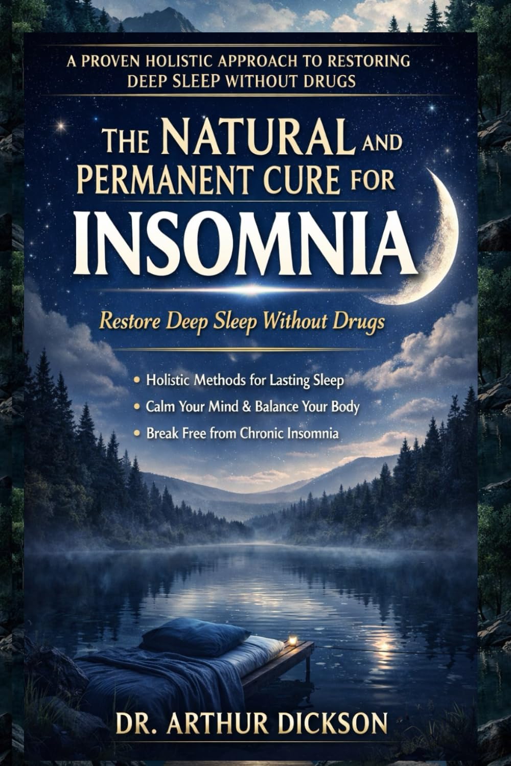THE NATURAL AND PERMANENT CURE FOR INSOMNIA: A Proven Holistic Approach to Restoring Deep Sleep Without Drugs