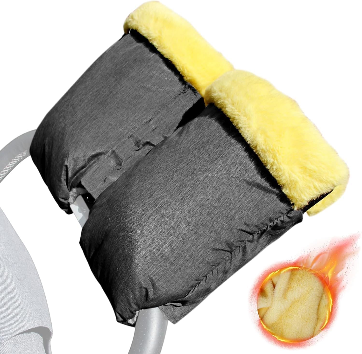 Stroller Hand Muff Pram Hand Warmer for Winter Windproof Cold Weather Hand Gloves Zip Universal Size Anti-Freeze Extra Thick Warm Baby Stroller Gloves Stroller Hand Muff Pram Hand Warmer for Winter Windproof Cold Weather Hand Gloves Zip Universal Size Anti-Freeze Extra Thick Warm Baby Stroller Gloves