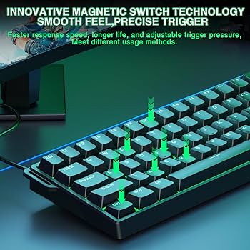 AULA WIN60 HE カスタム AULA WIN60 HE Gaming Keyboard WIN68 Customized E-Sport