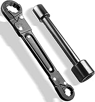 Rumngsuy Angle Stop Wrench Kit - Professional Plumbing Tool for 3/8" & 1/2" Compression Angle Stops & Supply Nuts