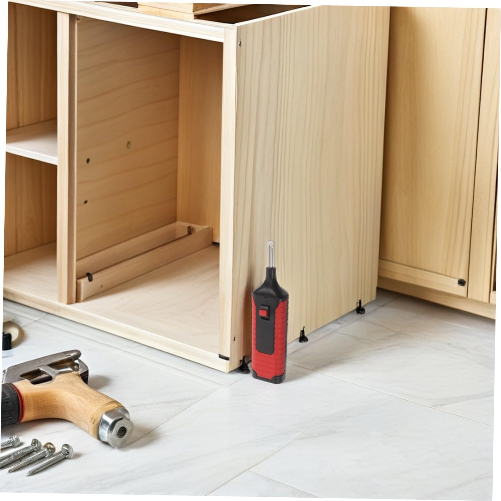 TOYANDONA Kit di Riparazione per Pavimenti in Legno con Copri Graffi e Strumenti per Rimuovere Segni Facile da Usare per Manutenzione Domestica