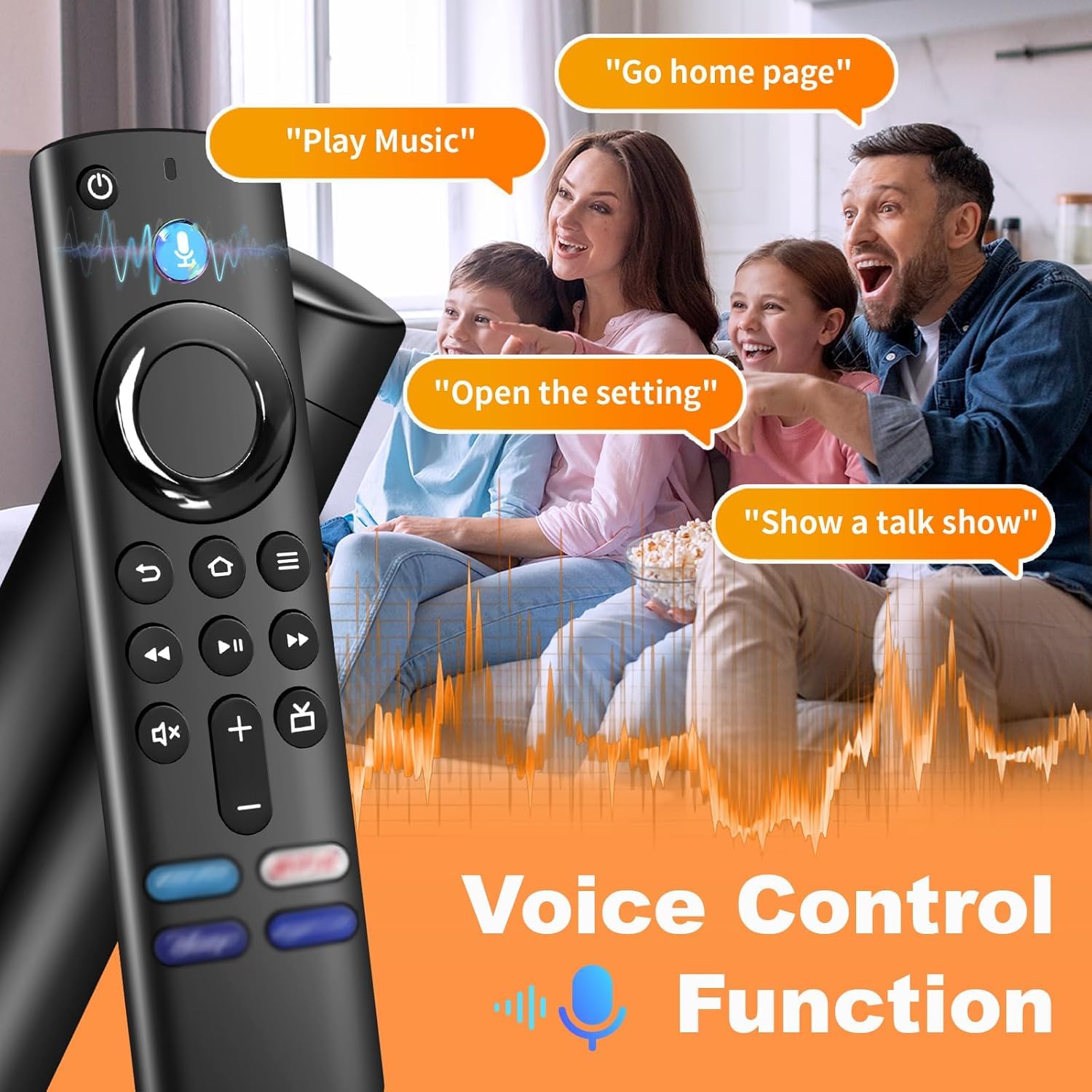 Télécommande vocale Smart TV 3 génération Remplacement S-ti-CK 2 gen 3 gen 4K Lite AG016