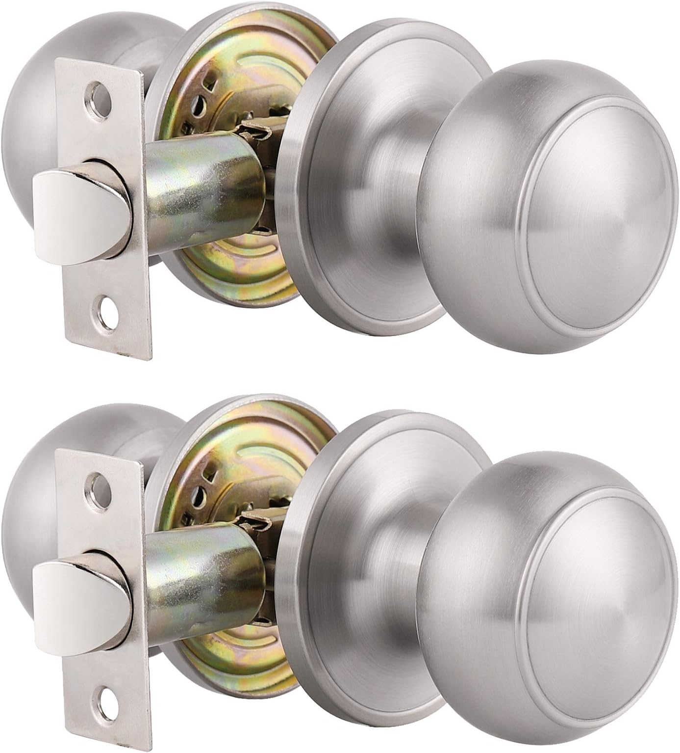 Defiant Hall and Closet Nonlocking Interior Door Knobs Doorknobs