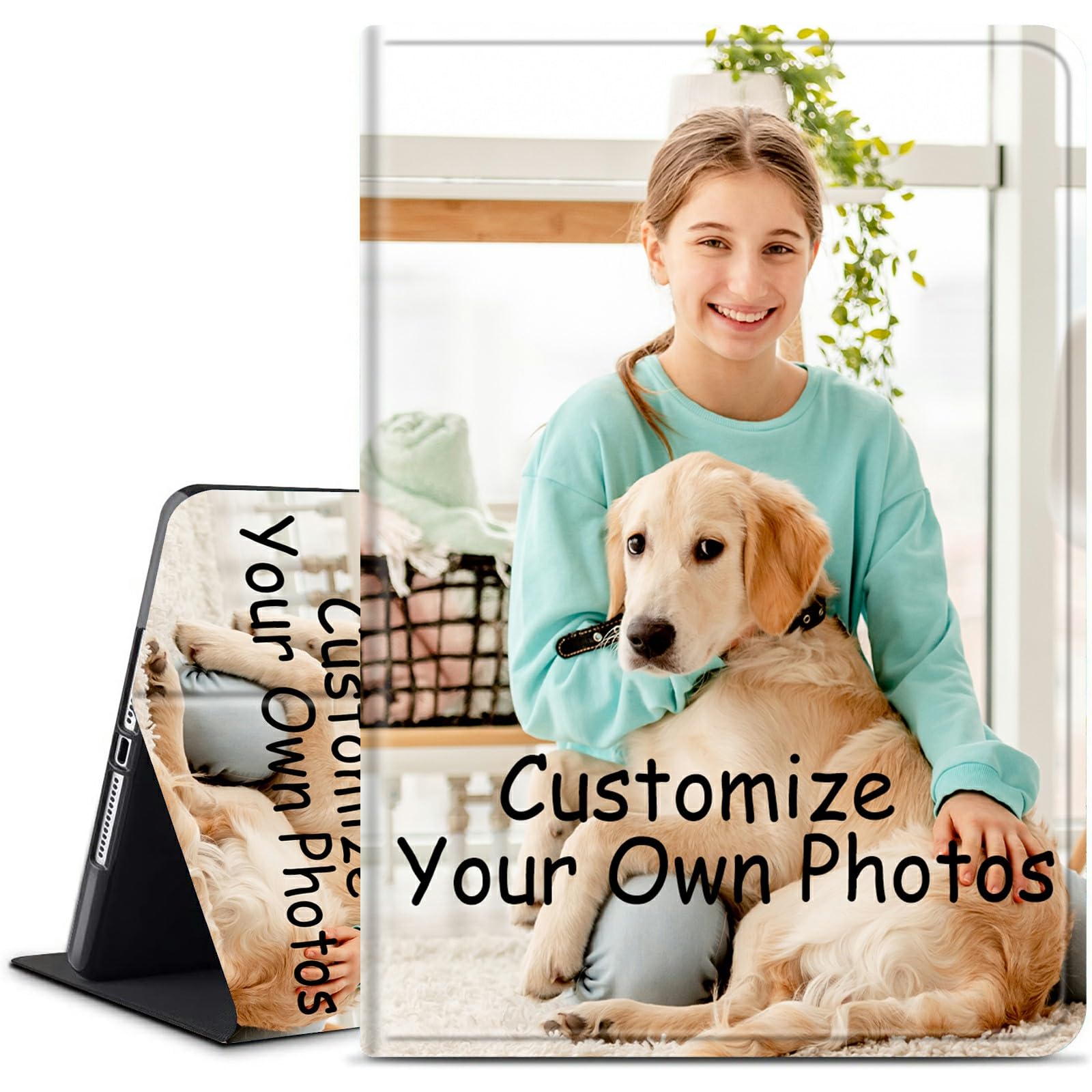 Dikoer for Samsung Galaxy Tab A 8.4 2020 Model SM-T307 Kickstand Case, PU Leather Multiple Viewing Angles Stand Smart Cover with Auto Wake/Sleep for