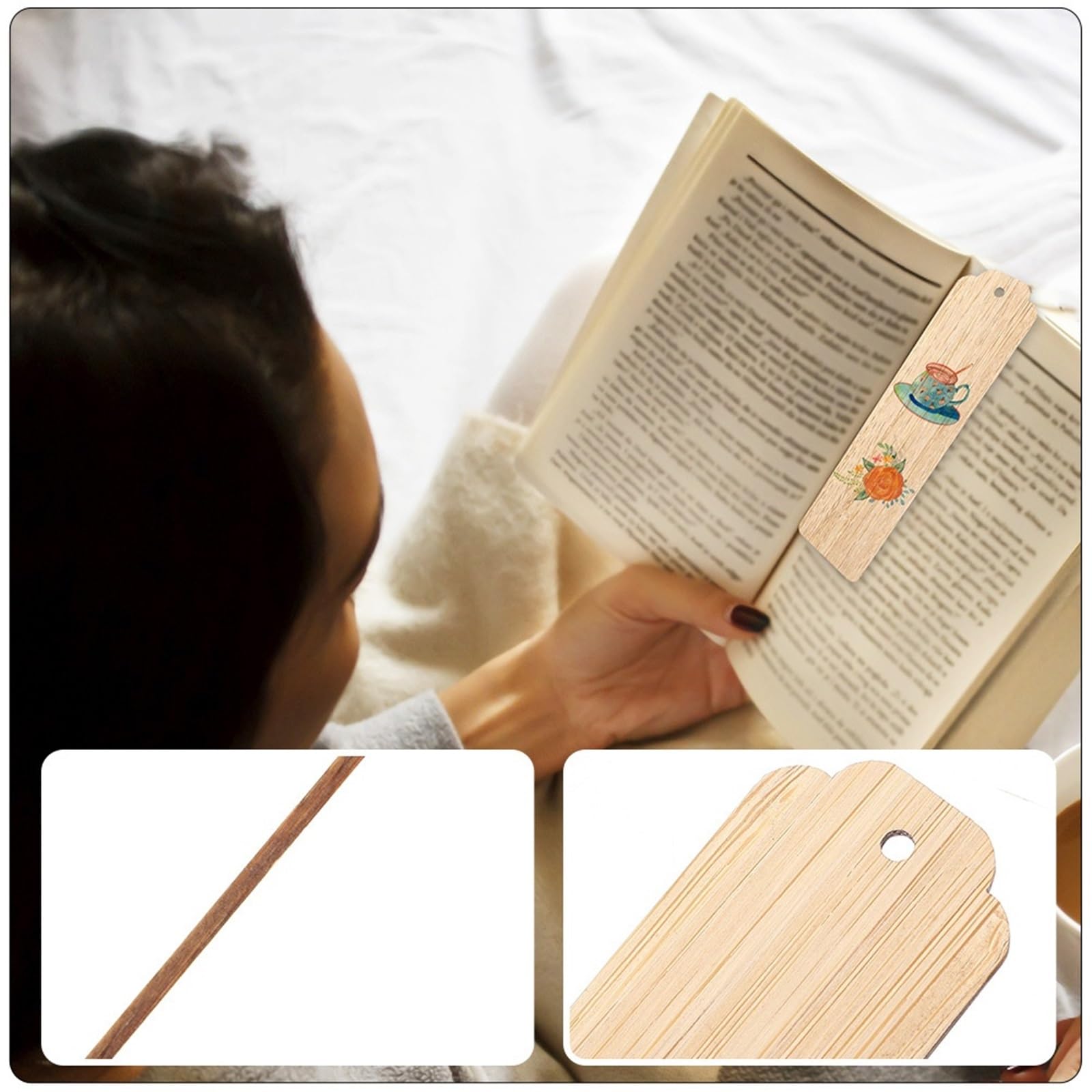 30Pcs Blank Lesezeichen DIY Gravierte for Lesen Label Plain Quaste Zubehör für DIY Lesezeiche